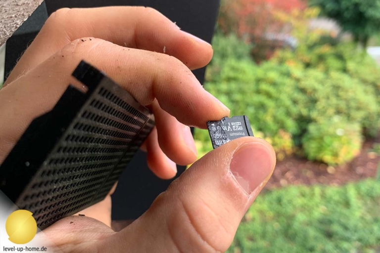 NETATMO Presence Problem: SD-Karte defekt - LevelUP HOME